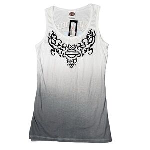 Harley-Davidson‎ Battlefield Gettysburg PA Graphic Tee tank top White large